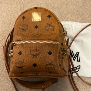 MCM mini stark backpack